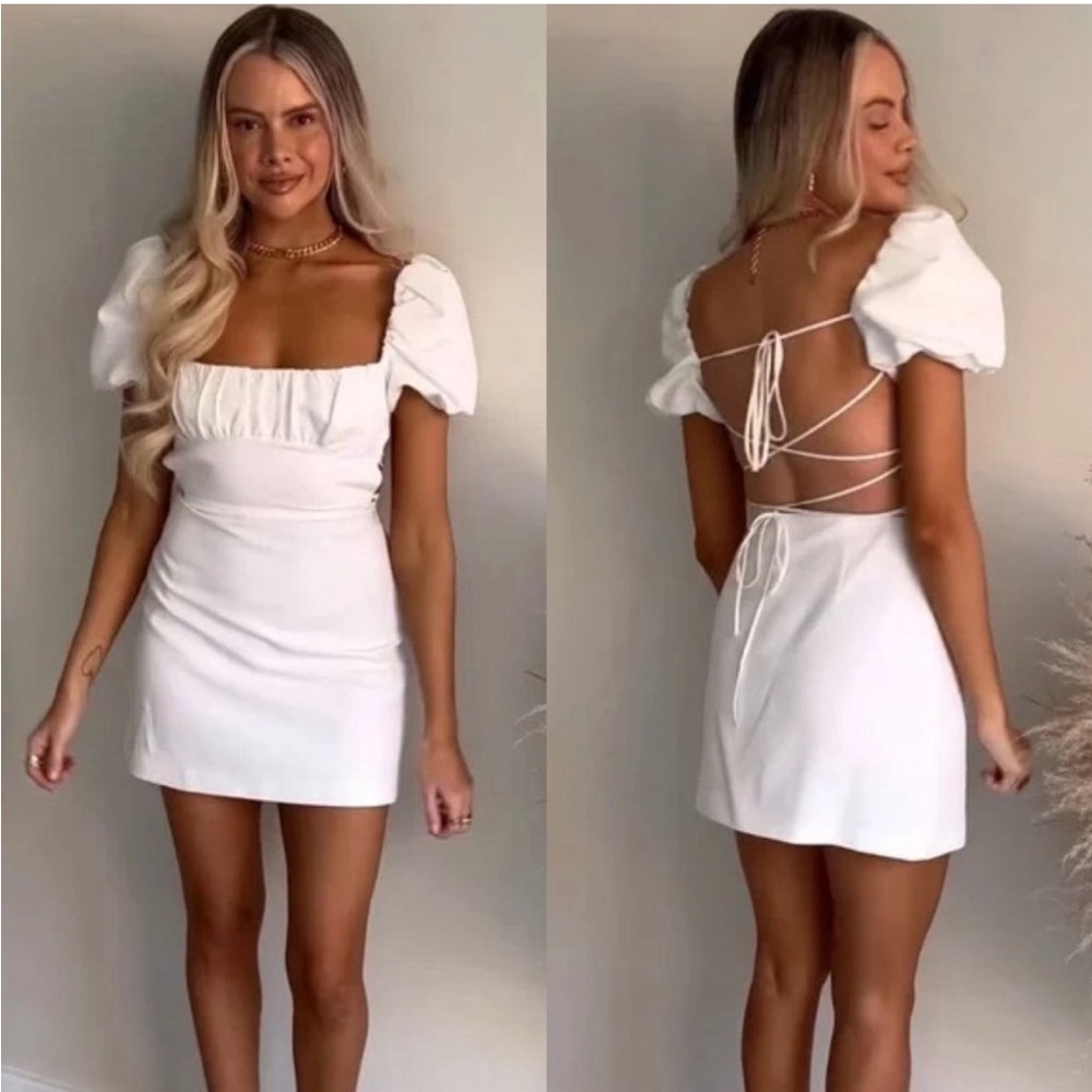 NEW Zara White Dress